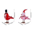 thumbnail image 3 of Glowing Bird Doll Decor Valentine's Day Decoration Luminous Tabletop Ornament with Light Creative Birthday Present Red, 3 of 4