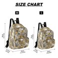 thumbnail image 3 of JIALIOU Mini Backpack Purse for Women Quilted Casual Daypack Small Travel Shoulder Bag, Abstract Silver Geometric, 3 of 7