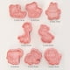 thumbnail image 5 of piezas/1 juego de moldes para hornear, animales del bosque, molde para galletas de dibujos animados, tipo de presión, herramienta para hornear galletas para el hogar, 5 of 8