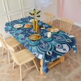 thumbnail image 3 of Rectangle Waterproof Tablecloth 60×120 Inch, Bohemia Reusable Indoor/Outdoor Durable Table Cover for Party Kitchen Dinner Room Decor, 3 of 6