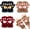Brown, Navy Blue, Wine Red, variant on 3 Pairs Cat Paw Gloves Kawaii Gloves Cat Paws Cosplay Faux Fur Plush Gloves, Lion Paws Fingerless Gloves for Girls Women