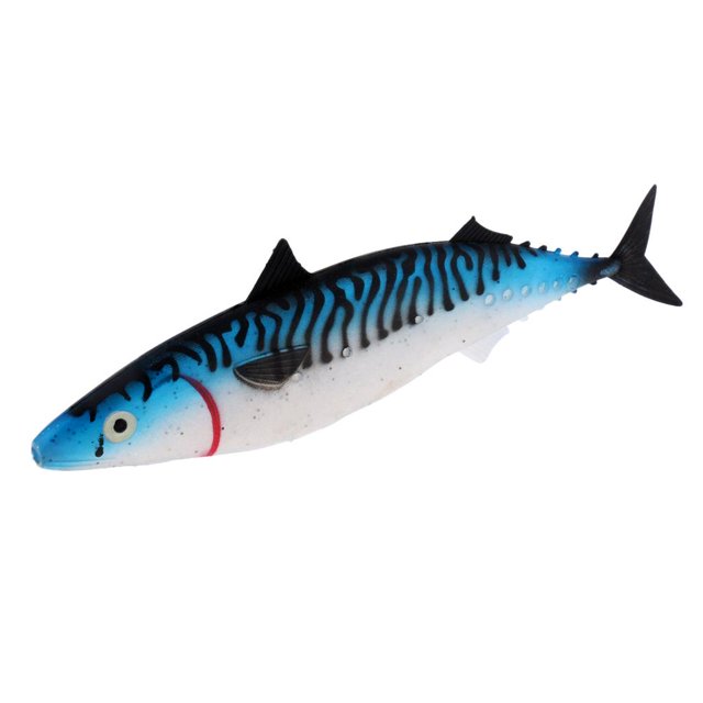 Los Cebos Blandos Realistas Simulan Señuelos De Peces Huecos Señuelos De Pesca En Alta Mar De Gran Tamaño 29 Cm Azul Macarena Señuelo de caza mayor