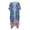 American Flag Swirl, variant on Xoenoiee Blue Palm Tree Print Women Swimsuit Cover Up Half Sleeve Boho Bathing Suit Coverups Skin Friendly Kimonos Cardigans for Swimwear