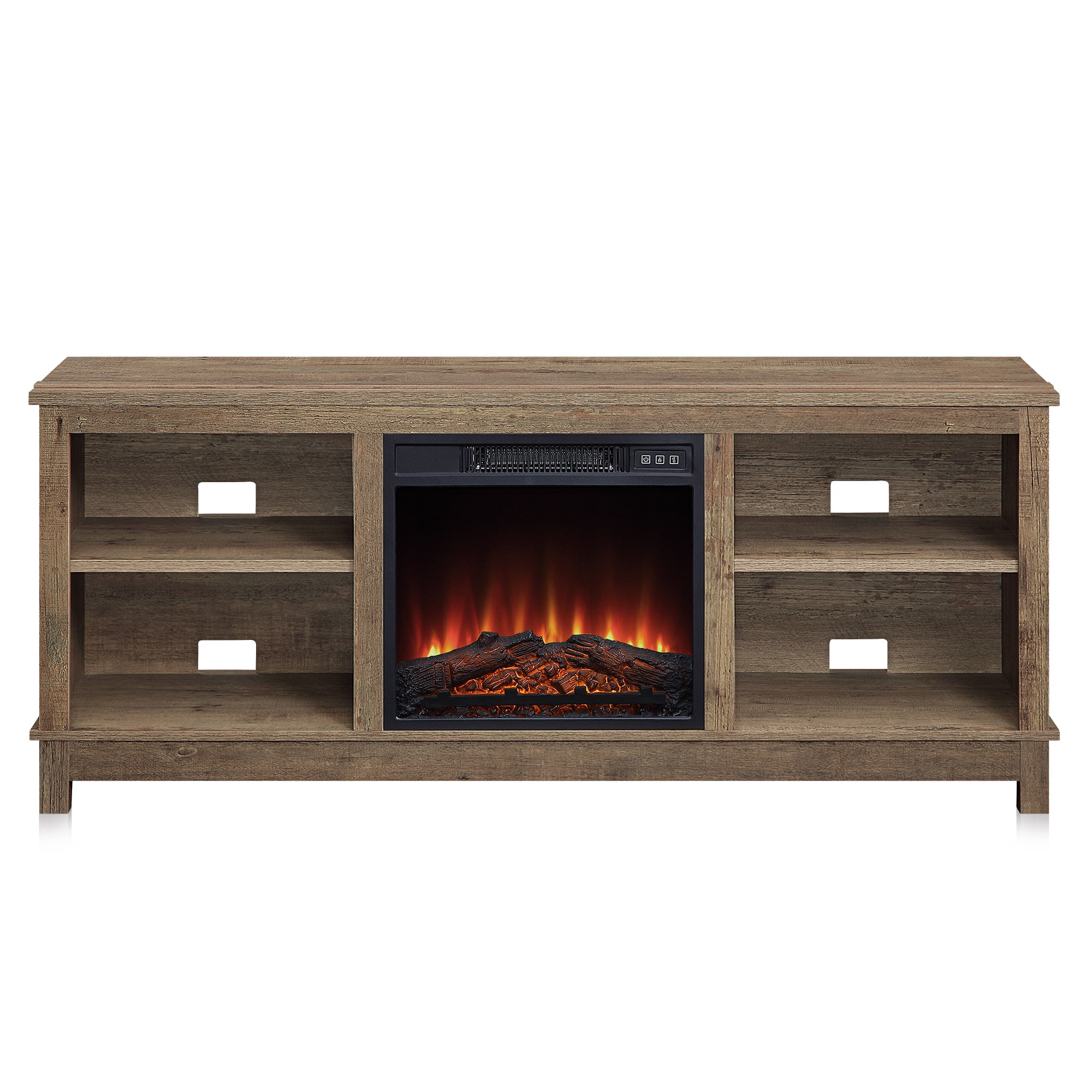 BELLEZE 58" Charmant Fireplace TV Stand With Remote ...