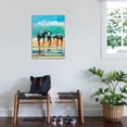 thumbnail image 3 of Art.com Horses on the Beach Stretched Canvas Print Wall Art by Jane Slivka, 24" x 32", 3 of 4