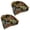Annie Chocolate, variant on 19-inch U-Shaped Spun Polyester Outdoor Tufted Dining Chair Cushions (Set of 4) - Annie Chocolate