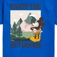 thumbnail image 3 of Disney - Enjoy The Outdoors Mickey - Toddler & Youth Short Sleeve Graphic T-Shirt, 3 of 5