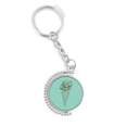 thumbnail image 1 of crispy chocolate sketch ice rotatable keyholder disc accessories chain clip, 1 of 3