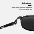 thumbnail image 3 of OUSITAI Style Men's Polarized Pilot Sunglasses Outdoor Driving Sun Glasses Sport Eyewear, 3 of 8