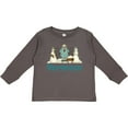 thumbnail image 3 of Inktastic Cute Vermont Snow Kids Boys or Girls Long Sleeve Toddler T-Shirt, 3 of 5