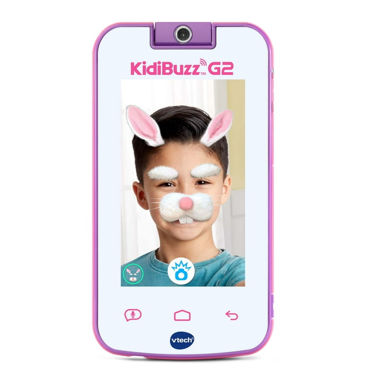 VTech KidiBuzz G2 Kids Electronics Smart Device with KidiConnect, Pink