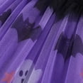 thumbnail image 6 of Vividxx Toddler Girl Halloween Dress Pumpkin Print Tulle Dress Long Sleeve Ruffle Mesh Tutu Dress Fall Party Outfit for Kids 18-24 Months, 6 of 9