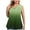 Green, variant on Staron Plus Size Women's V-Neck Sleeveless T-Shirt Pullover Casual Loose Gradient Print Tank Top, Wine XL