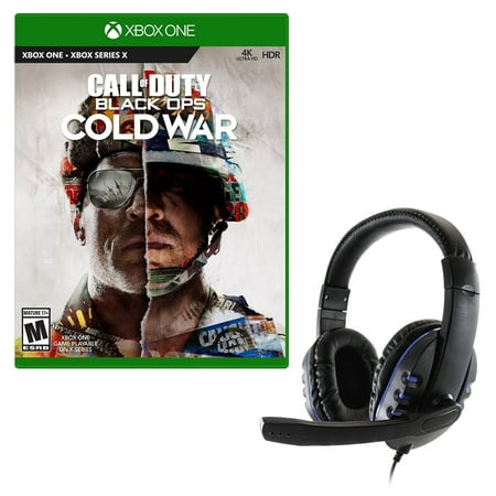 Call of Duty: Black Ops Cold War Standard Edition for Xbox One, Xbox Series X and Universal Headset