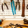 thumbnail image 4 of OULII 60Pcs Black Plastic J Hooks for Pegboard with Locking Feature for Home Storage, 4 of 8