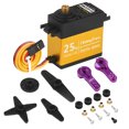 thumbnail image 2 of Servos Digitales Metal Gear impermeable 25 kg alto Torque Digital Servo Kits para RC Car Robot Likrtyny libre de BPA, 2 of 4