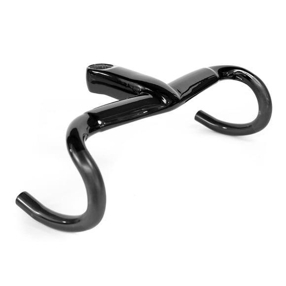 Manubrio integrado Trigon para bicicleta 420mmx130mm negro
