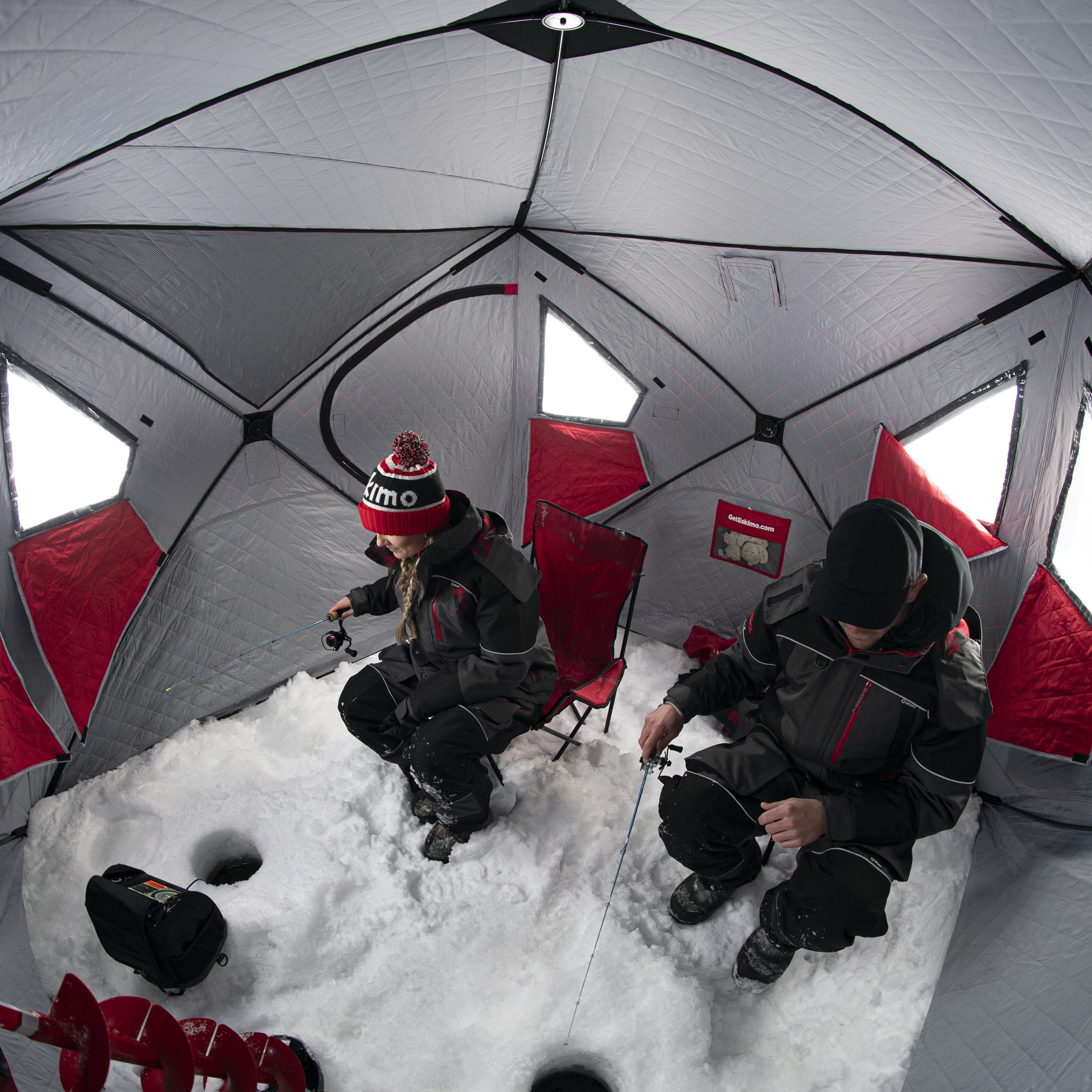 Eskimo Fatfish 949IG Insulated Ice Fishing Shelter for 3-4 Anglers