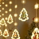 thumbnail image 5 of Cadena de Luces LED para Decoración Navideña con Forma de Árbol de Navidad, Luces para Interior, 5 of 10
