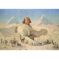 thumbnail image 2 of George E. Raum 24x18 Gold Ornate Framed and Double Matted Museum Art Print Titled - The Sphinx, 2 of 4