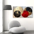 thumbnail image 2 of Cuadro Decorativo Geométrico 60x80cm Esferas Áureas, 2 of 6