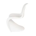 thumbnail image 3 of Heavenly Collection Matte Plastic Dining Chair, 3 of 4
