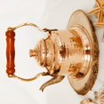 thumbnail image 3 of Copper Tea Kettle, Stovetop Teapot, Traditional Ottoman Copper Tea Set, Copper Herbal Teapot, Turkish Tea Kettle 1.5 Liter, 3 of 4