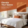 thumbnail image 2 of Unique Bargains 2 Pack Cotton Pillowcase Envelope Closure Bedding Caramel - Yellow, 2 of 5