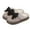 Gray, variant on House Slippers Women Men Non-Slip Slip-on Round Toe Flats Casual Versatile Bow Fall Winter Outdoor Indoor Warm Slippers Home Slippers
