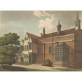 thumbnail image 2 of Samuel Ireland 14x11 Gold Ornate Wood Frame and Double Matted Museum Art Print Titled - Garden Front of Furnival's Inn (1800), 2 of 4