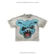 thumbnail image 3 of Camiseta de manga corta con estampado divertido estilo coreano lindo retro Y2K para hombre, diseño de nicho de algodón puro suelto de verano, camiseta básica para mujer, 3 of 5