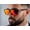 Red, variant on Polarized Sunglasses Sports Square Shades Biking Blue