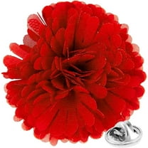 Vittorio Vico Men's Formal Carnation Flower Lapel Pin