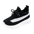 thumbnail image 2 of Domzle Shoes for Boys and Girls Walking Sock Shoes Infant Sneakers Boy Girl Tennis Shoe Brethable Black, 2 of 10