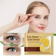 thumbnail image 1 of Parches de gel de mascarilla debajo de los ojos para ojeras, ojos hinchados, arrugas | Parche de ojo vegano hidratante Regalos de cumpleaños de viaje para mujeres y hombres | 1 pieza Rosa Azul Verde, 1 of 5