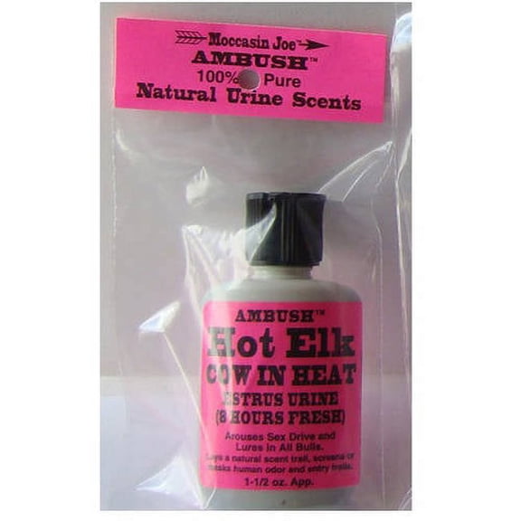 Moccasin Joe Hot Elk Cow In Heat (Gel)