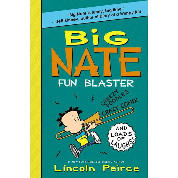 Big Nate Activity Book Big Nate Fun Blaster: Cheezy Doodles, Crazy Comix, and Loads of Laughs!, Book 2, (Paperback)