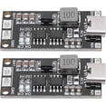thumbnail image 1 of HUGFEGWE 2pcs Battery Charger Module Board 4S Type C to 16.8V Lithium Battery Charger Step Up Boost Module DC3-6V to 16.8V for Battery Charger (1A) CJB91-110366, 1 of 8