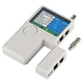 thumbnail image 7 of Portable Network Cable Tester RJ-11, RJ-45, USB, BNC Straight/Crossover Indications Audible Test Results, 7 of 7