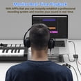thumbnail image 3 of Cubilux USB-C to 3.5mm Headphone & Microphone Splitter Adapter, TRRS Audio Interface with Line-In, Mic-In and Headphone Out for Live Streaming or Recording on Laptop and PC, 3 of 7
