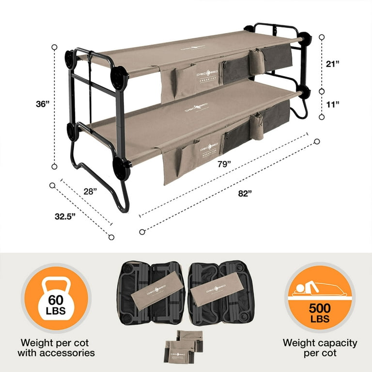 Bunk bed cots clearance walmart