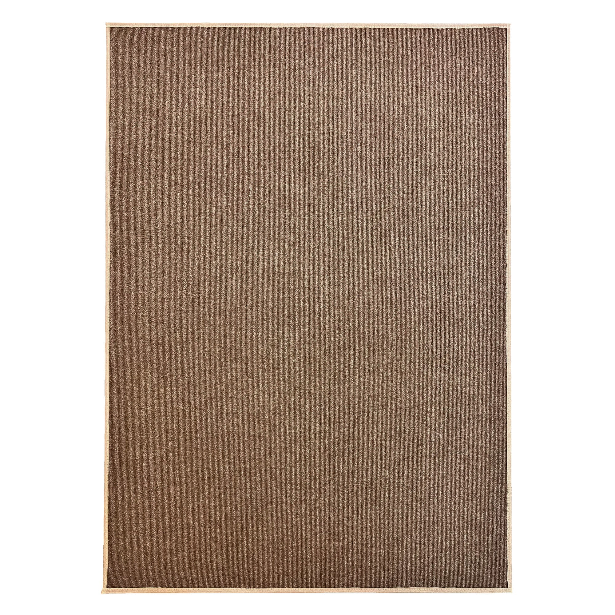 Koeckritz Rugs 3' x 4' Premium Ribbed Indoor/Outdoor Area Rug, Quick Dry, Lightweight, Espresso