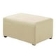 thumbnail image 3 of de para Sils de Comedor Jacquard, Protectoras Elásticas para Muebles para Sillón, Funda de Asiento Elástica Beige perfecl Cubierta de puf otomano, 3 of 8