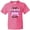 Neon Pink, variant on Dad's Gaming Buddy- Pink Controller Youth T-Shirt