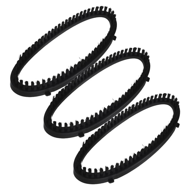 CRILSTYLEO Black Garment Steamer Brush Attachment Durable Heat Resistant Fabric Steamer Accessory
