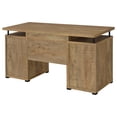 thumbnail image 6 of Coaster Tracy 55-inch 2-drawer Engineered Wood Office Computer Desk in Mango, 6 of 10