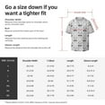 thumbnail image 5 of Yiaed Panda Bear Print Mens Casual Wrinkle Free Shirts Short Sleeve Button Down Summer Stretch Dress Shirt-Small, 5 of 5