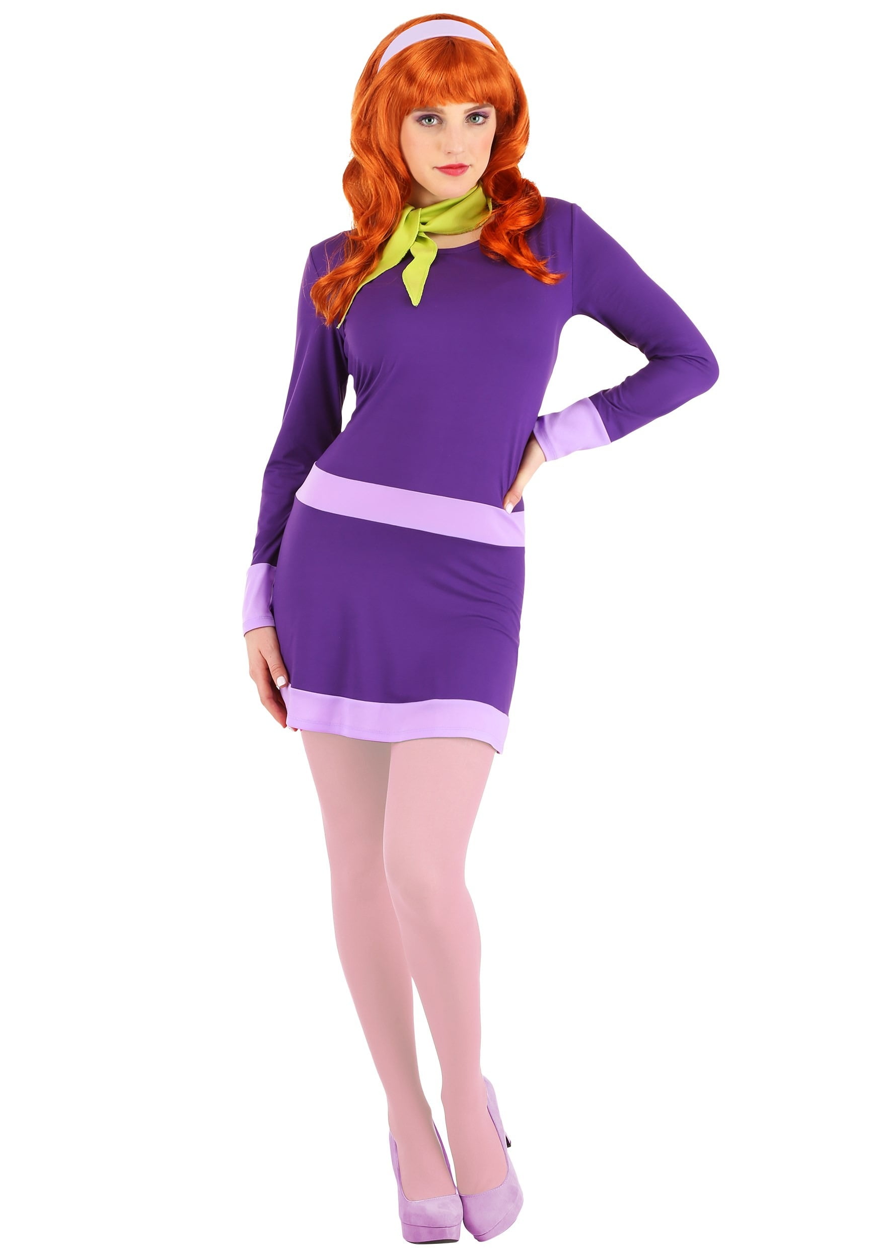 Women's Plus Size Scooby Doo Daphne Costume - Walmart.com.