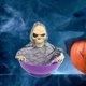thumbnail image 1 of Juguete de fruta Fiudx con música divertida y mano de esqueleto para decoración de Halloween, 1 of 7