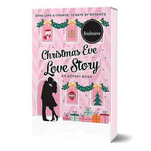 (1PC) Eve Love Story: An Advent Book, Eve Love Story Advent Book for Her Him, Holiday Countdown Calendar Novel, Gift